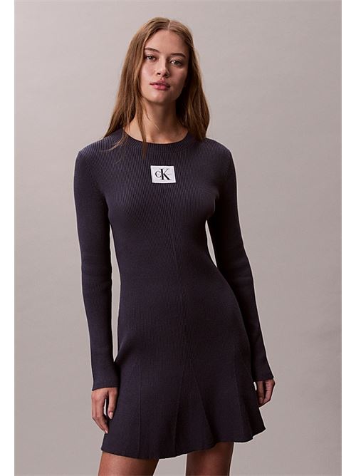 fit and flare ls mini dress CALVIN KLEIN JEANS | LV047D307GVEK